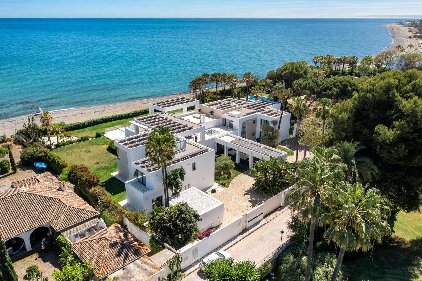 The golden sands of Marbella and the Costa del Sol