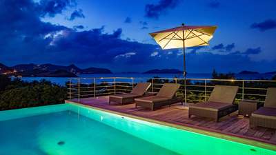Heated Infinity Pool