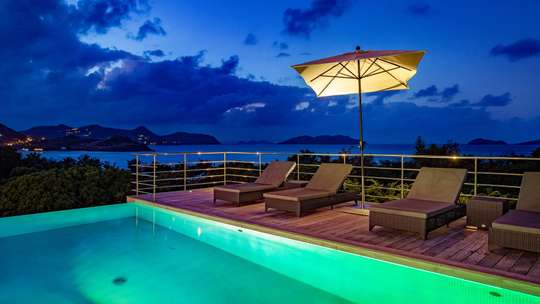 Heated Infinity Pool