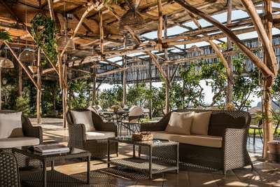 Outdoor Lounge Area