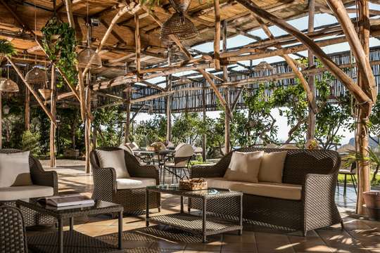 Outdoor Lounge Area