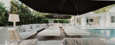 Covered Outdoor Living and Dining Areas