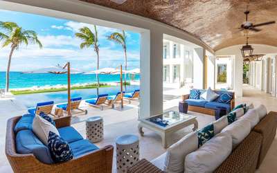 Covered Outdoor Living and Dining Areas