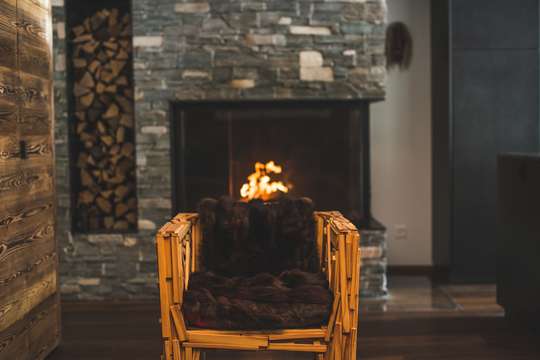 Open Fireplace