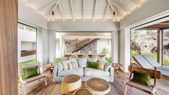 Outdoor Lounge Area