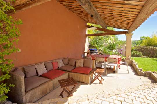 Outdoor Lounge Area