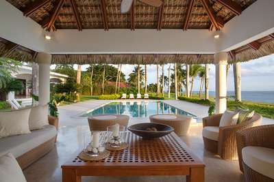 Covered Outdoor Living and Dining Areas