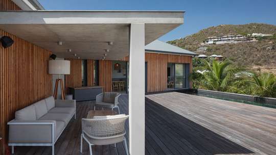 Covered Outdoor Living and Dining Areas