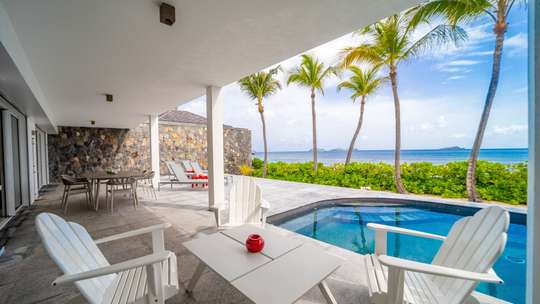 Covered Outdoor Living and Dining Areas