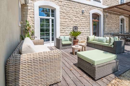 Outdoor Lounge Area