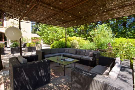Outdoor Lounge Area