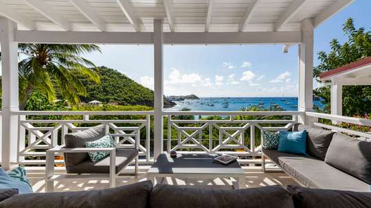 Covered Outdoor Living and Dining Areas