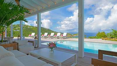 Covered Outdoor Living and Dining Areas