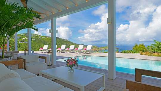 Covered Outdoor Living and Dining Areas