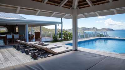 Covered Outdoor Living and Dining Areas