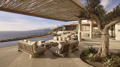 Outdoor Lounge Area