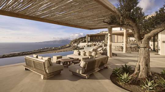 Outdoor Lounge Area
