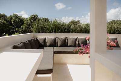 Outdoor Lounge Area