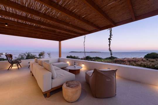 Outdoor Lounge Area