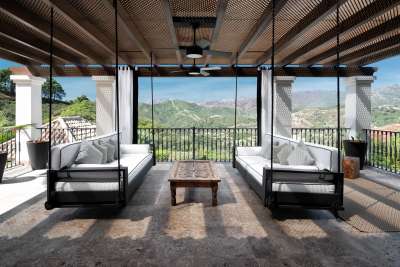 Outdoor Lounge Area