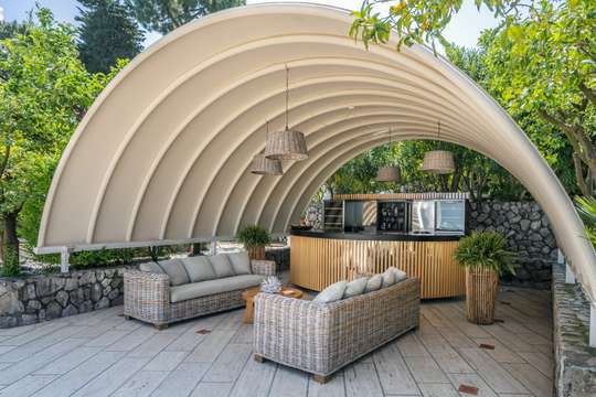 Outdoor Lounge Area