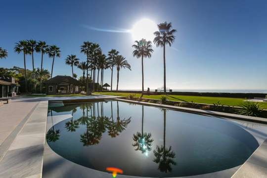 Large Outdoor Swimming Pool