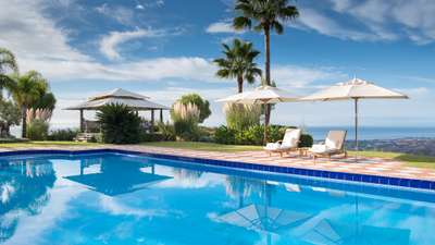 Large Outdoor Swimming Pool