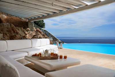 Covered Outdoor Living and Dining Areas