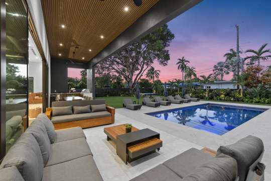 Outdoor Lounge Area
