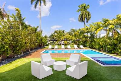 Outdoor Lounge Area