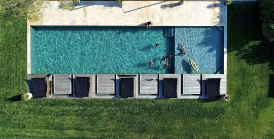 Large Outdoor Swimming Pool